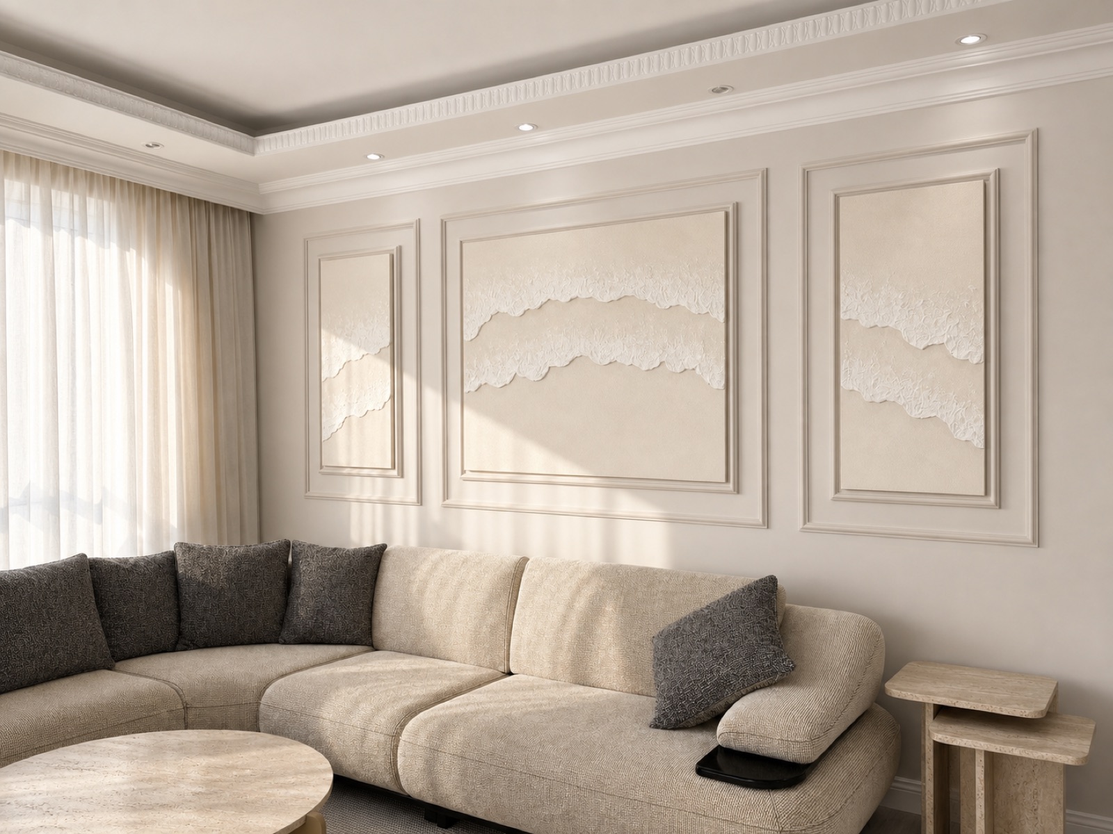 Ocean Fildişi Üçlü Set - görünüm 2