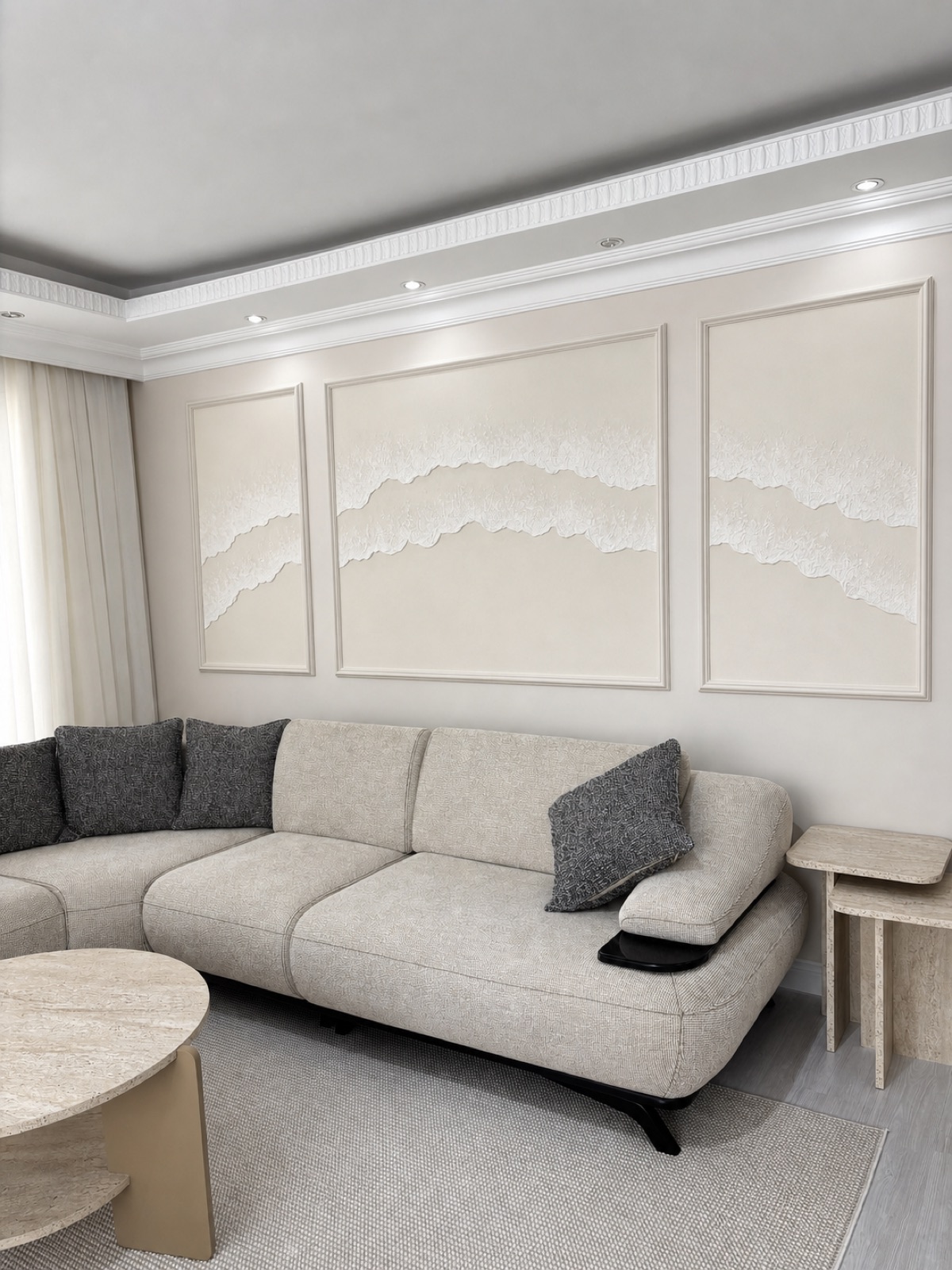 Ocean Fildişi Üçlü Set - görünüm 4