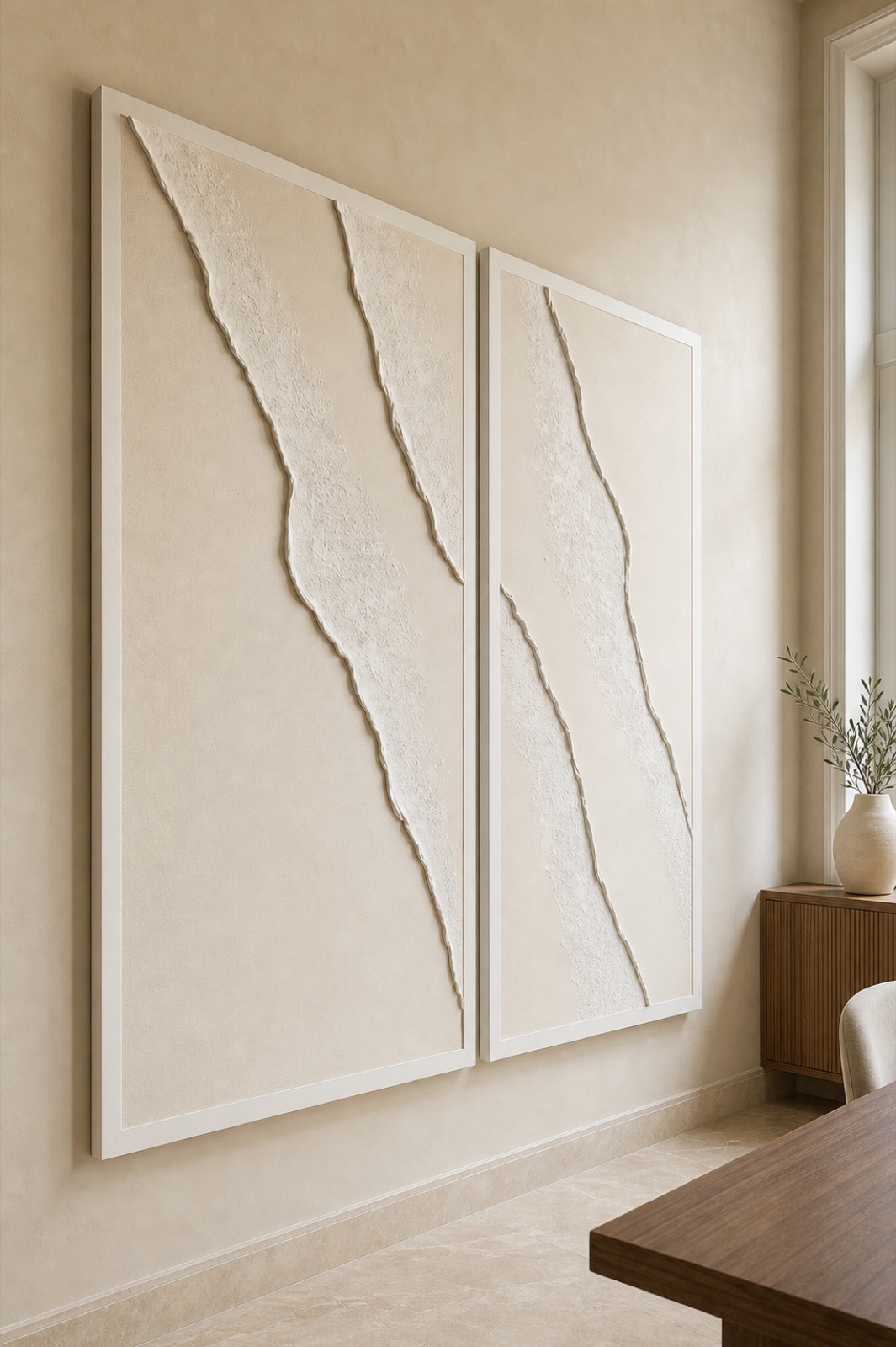 Ocean Minimal Fildişi İkili Set - görünüm 4