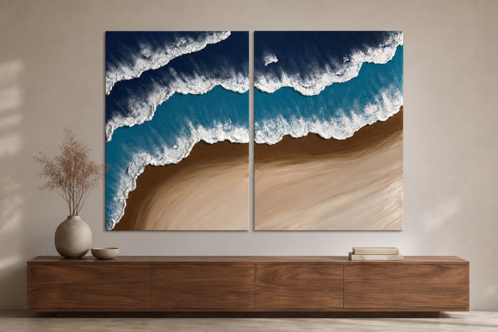 Ocean Turkuaz Kum İkili Set